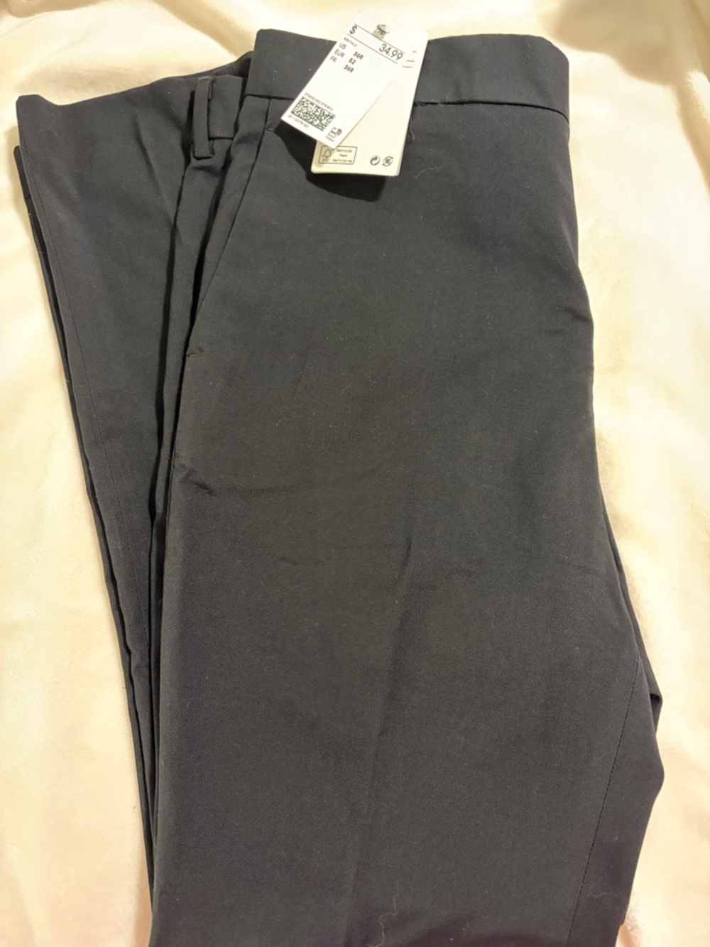 H&M Black Men's Dress Pants - Slim Tailored Fit